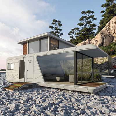 Good price Luxury Moveable Container Resort House High Quality French Prefab Office for Summer Vacation Scenic Bed Breakfast Hotel Space online
