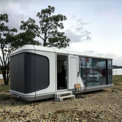 Good price Luxury Modular Retreat Customizable Prefabricated Steel Frame Hospitality Solution For Mall Waterproof Sandwich Panel Design online