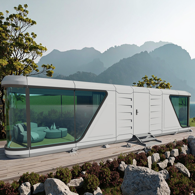 Good price Fuqian Intelligent Comfort Mobile Space Capsule Fast Construction Steel Frame Toilet Contemporary Design For Bedroom Workshop online