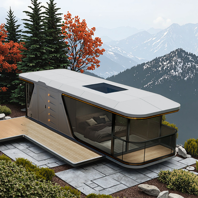 Good price Fuqian High-End Camping Space Capsule Redefined Luxury Container House For Hotels Made Of Steel And Sandwich Panel online