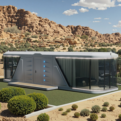 Goede prijs Staal structuur capsule sapce capsule perfect voor een hotel strandvakantie online