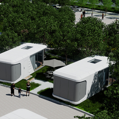 Good price Factory Customization Modern Luxury Living Capsule House Hotel 28 Square Meters Mobile Space Capsule online