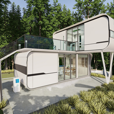 Good price Aluminum Container House For Deluxe Double-Deck Homestay Holiday Cottage In Hotels Resorts And Offices online