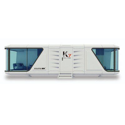 Goede prijs Gepersonaliseerd geprefabriceerd gebouw met uiteindelijke intelligente huisvesting FULL-KING K7 Space Capsule online
