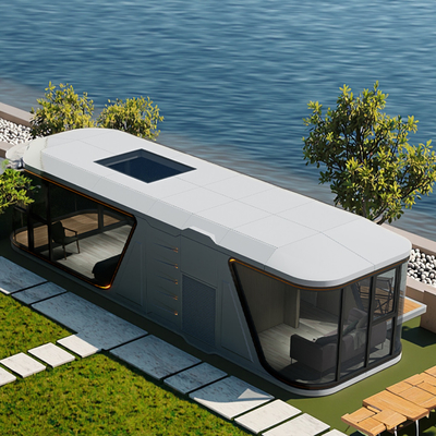 Good price Outdoor Eco Capsule Room Luxury Pod Space Capsule Hotel Capsule Room Prefabricated Apple Capsule Container Room online