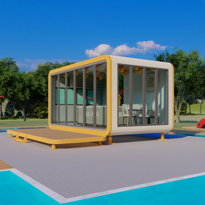 Giá tốt. Modern Micro Prefabricated House 8700kg Capsule Mobile Home With Modular Design trực tuyến