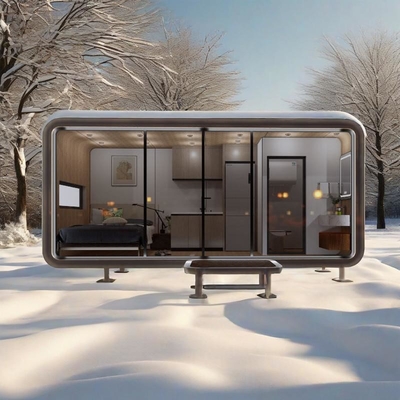Giá tốt. 12 Kw Customized Apple Cabin Perfect Mobile Outdoor House For Small Studios And Live Streaming Rooms trực tuyến