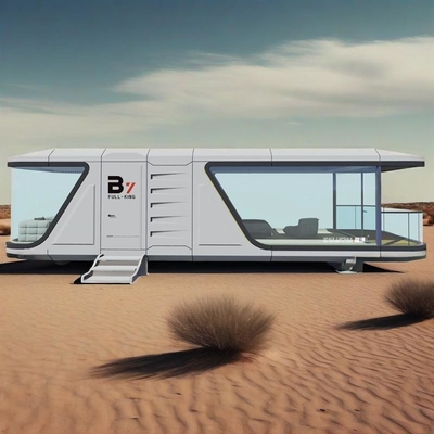 Buen precio Portable Space Solution Container House Movable With LED Lights en línea