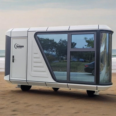 Buen precio Movable Panoramic Skylight Space Capsule House Outdoor en línea