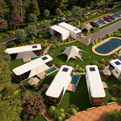 Buen precio Modular Tiny Space Capsule House Experience Next Level Accommodation en línea