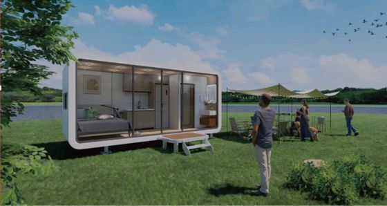 ราคาดี Space capsule homestay mobile house outdoor camping high-end mobile house intelligent system integrated house ออนไลน์