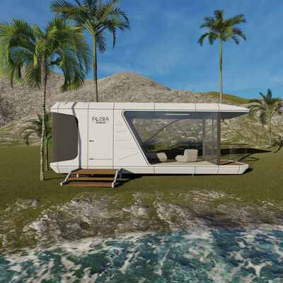 Buen precio Construcción rápida Diseño modular Casa cápsula ecológica Casa de contenedores plegables con baño y balcón en línea