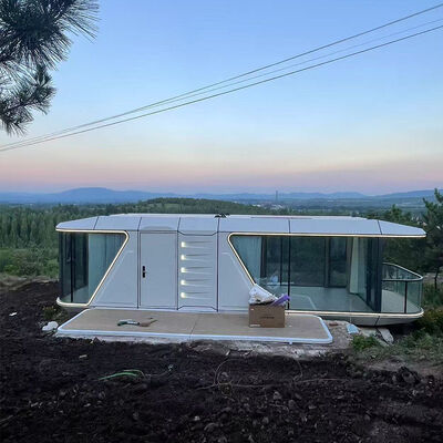 Buen precio Casa cápsula espacial Unidades modulares innovadoras que ofrecen desarrollo urbano sostenible y opciones de alojamiento en áreas remotas en línea