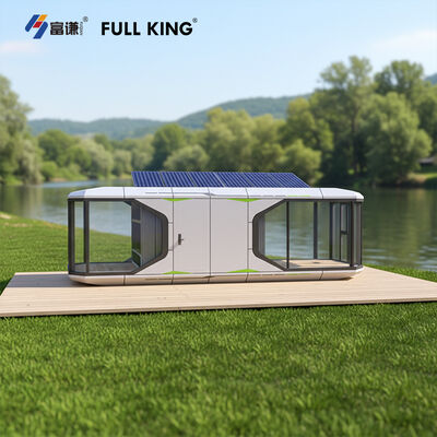 Good price Galvanized Steel Frame Space Capsule House with Solar Power Compatibility for Fast Install in Various Locations online